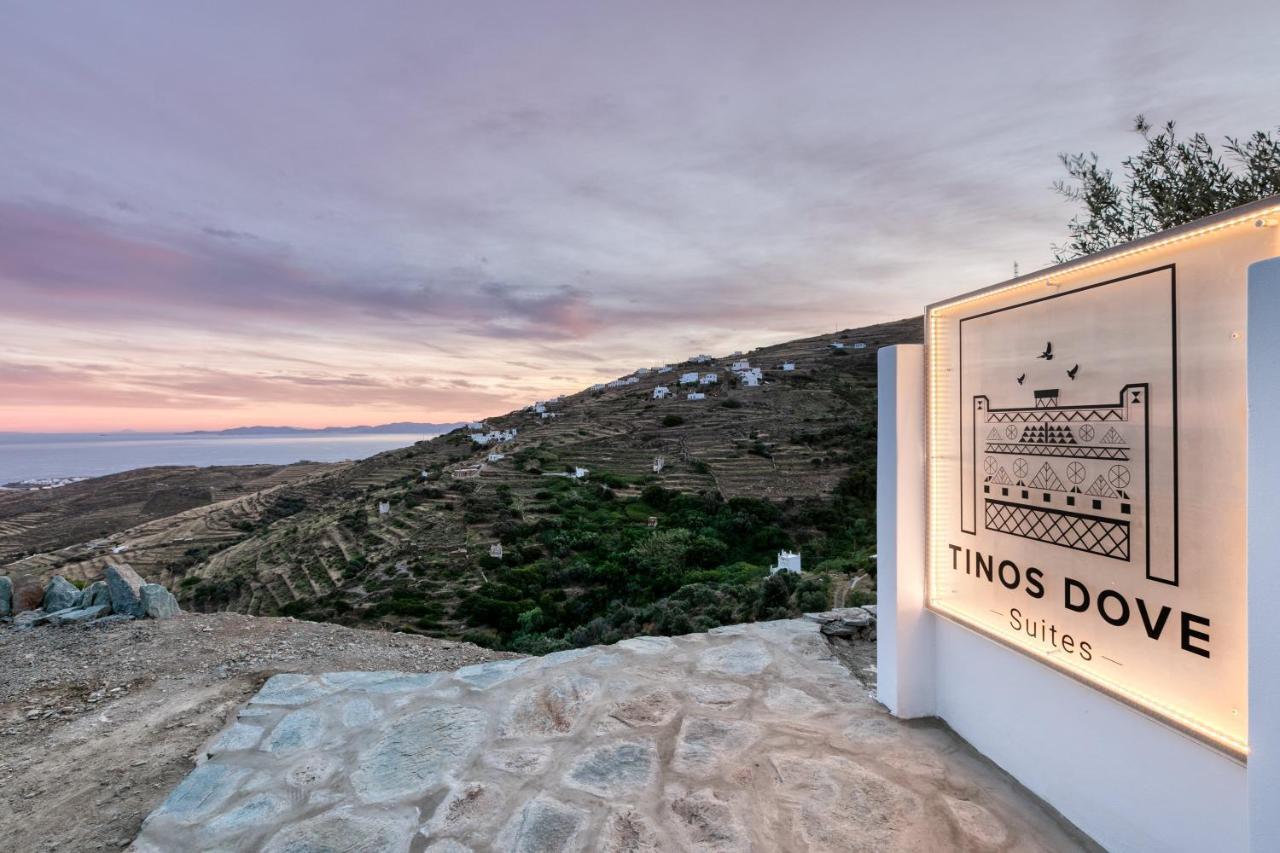 Tinos Dove Suites Τριαντάρος Εξωτερικό φωτογραφία