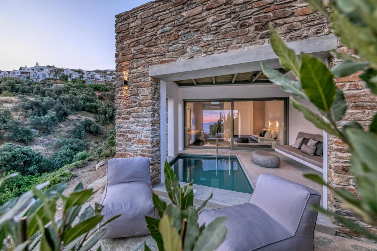 Tinos Dove Suites Τριαντάρος Εξωτερικό φωτογραφία